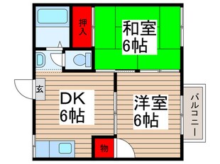 物件間取画像